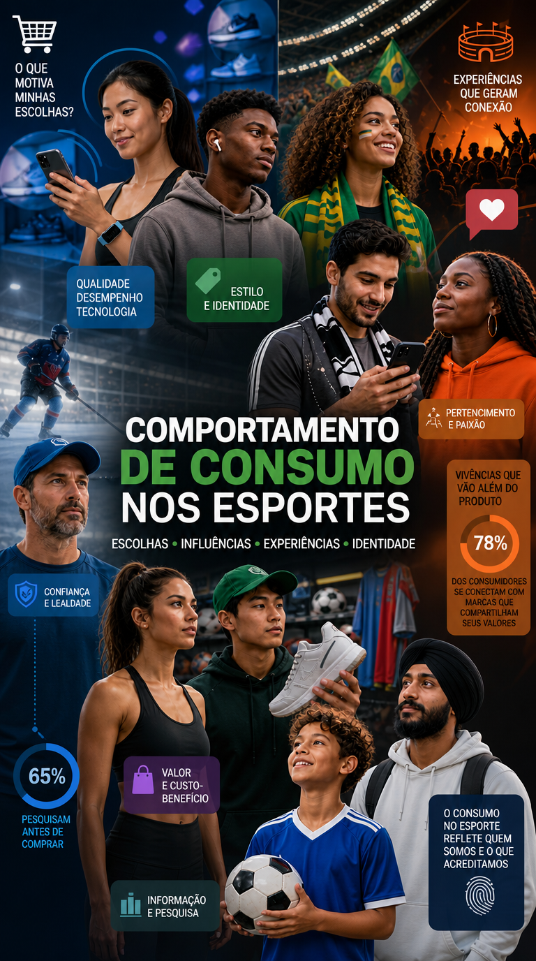Perfil e comportamento do consumo esportivo